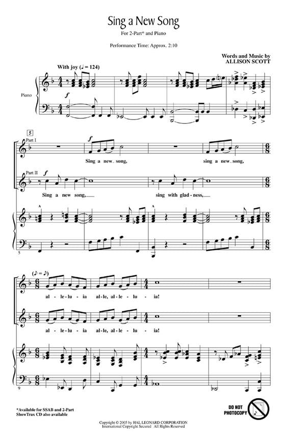 Sing a New Song
